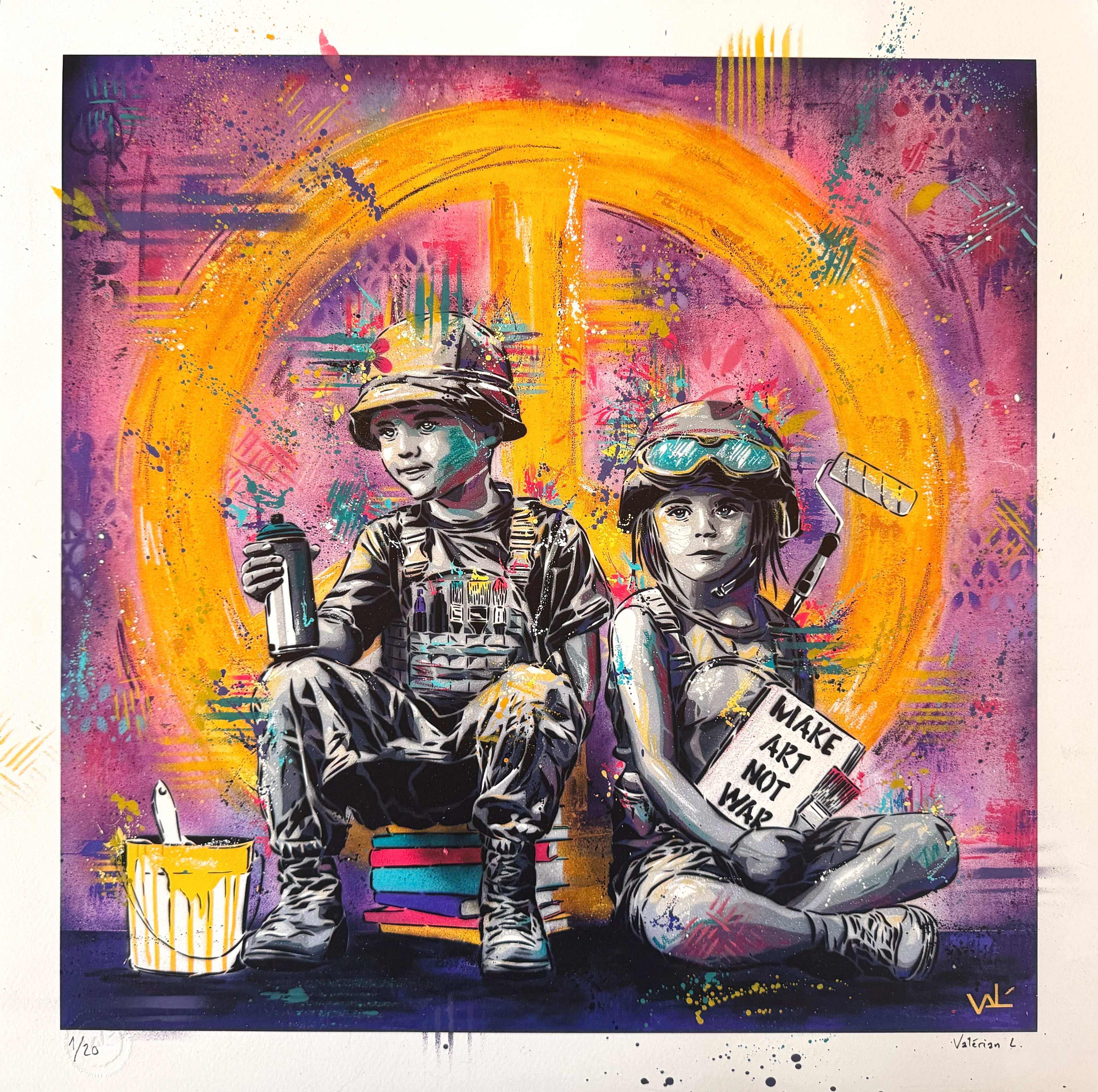 Make Art Not War - Valé