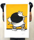 Vandalismo com Tinta (amarelo)  - alex Hornest