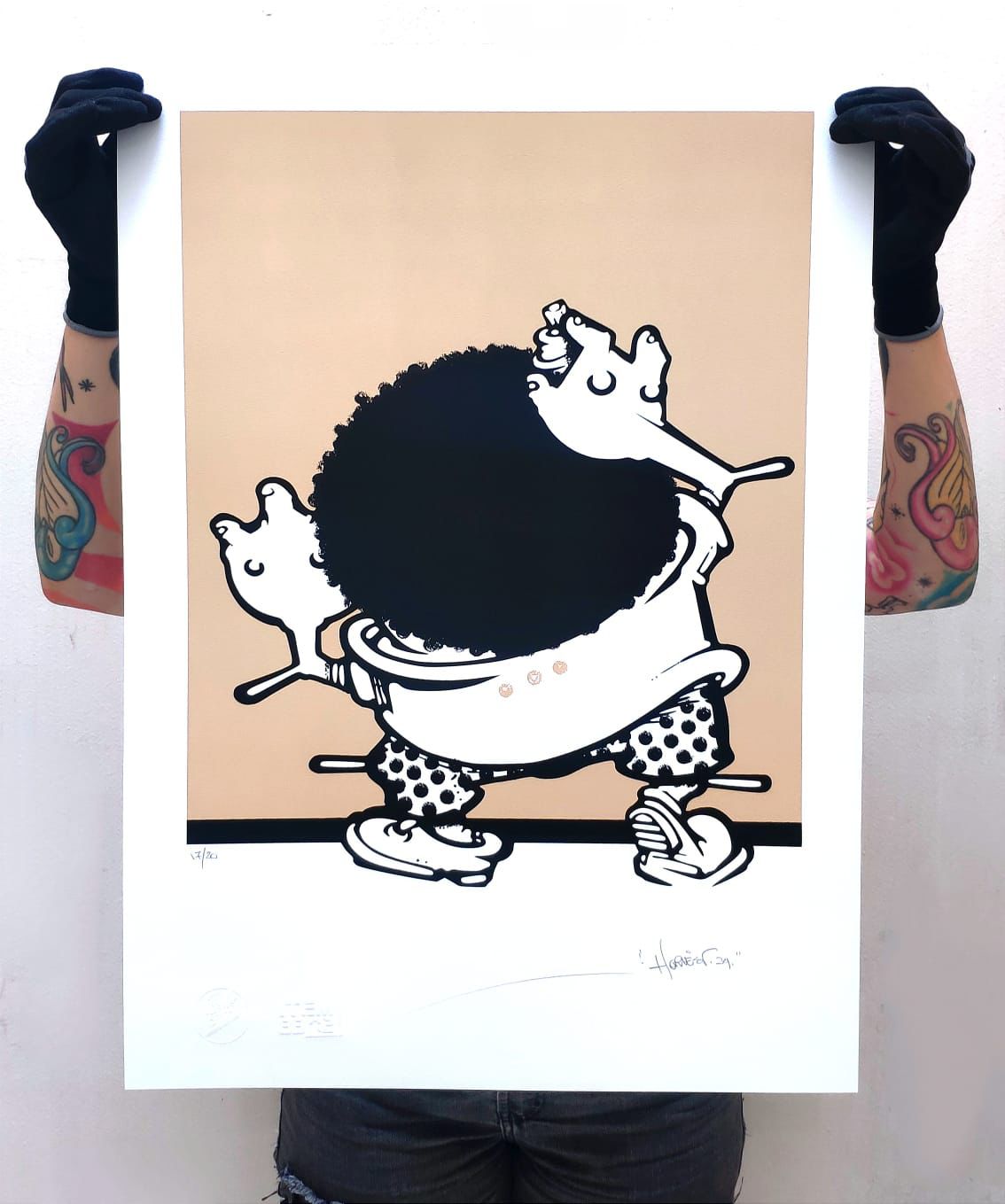 Vandalismo com Tinta (bege)  - alex Hornest